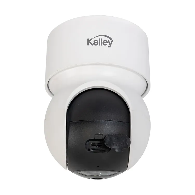 Cámara de Seguridad Rotativa KALLEY WiFi de Exterior Visión Dia|Noche 1080P HD K-CEX Blanco|Negro